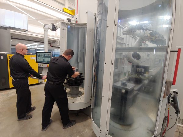 Rob St. Pierre, a contributor to the DFM Team analyzing Cavalier's new automation center.